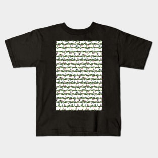 letters and christmas lights Kids T-Shirt